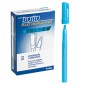 SCATOLA 12 EVIDENZIATORI HIGHLIGHTER AZZURRO TRATTO FLUO