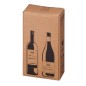 10 Scatole per due bottiglie Wine Pack 20,4x10,8x36,8cm