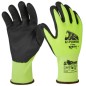 Guanti di protezione FLEX taglia 09 verde fluo nero c/polsino marrone U-Power