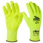 Guanti di protezione ICON taglia 08 giallo fluo c/polsino giallo U-Power