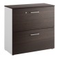 Armadio modulare con 2 classificatori 90x41,6cm - H86,9cm Top wengE' - Filing