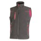 Gilet donna Universe Lady grigio-fucsia Taglia S U-power