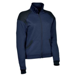 Felpa da donna Carolina blu navy/nero Taglia S Cofra