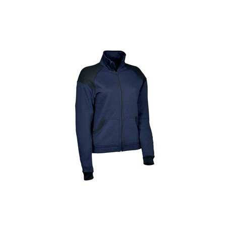 Felpa da donna Carolina blu navy/nero Taglia S Cofra