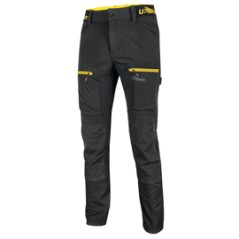 Pantalone Horizon Tg. XL nero-giallo U-power