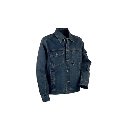 Giacca di jeans Basel blu navy Taglia 50 Cofra