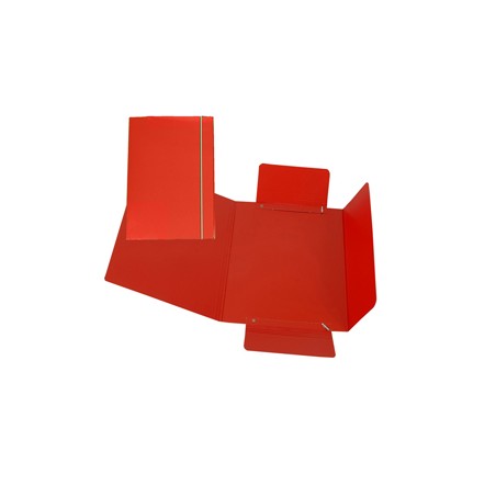 CARTELLINA C/ELASTICO 17X25CM ROSSO 40L