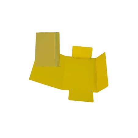 CARTELLINA C/ELASTICO 17X25CM GIALLO 40L