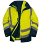 Parka 5in1 Optimum 3 alta visibilitA' - giallo fluo - tg. M - DeltaPlus