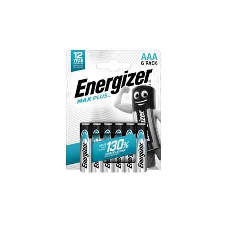 Blister da 6 Pile Alcalina AAA MAX PLUS-Energizer