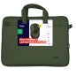 Borsa laptop e mouse 16" Verde Bologna_Trust