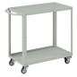 Carrello 3 vasche da 80x45cm grigio