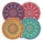 8 piatti Ã˜25cm Mandala Big Party