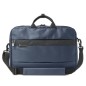 Borsa Office Bag Job dim.44x34x12cm tessuto tecnico blu INTEMPO