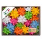 100 stelle nastro similpaper 10mmxÃ˜5cm colori assortiti primavera Brizzolari