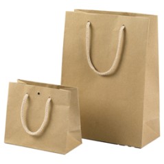 12 shopper carta kraft 12x15+7cm avana