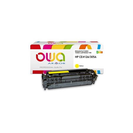 Toner Giallo Armor per HP Clj Pro300 M351, M375, Pro400 M451, M475