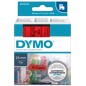 NASTRO DYMO TIPO D1 (24MMX7MT) NERO/ROSSO 537170