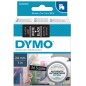 NASTRO DYMO TIPO D1 (24MMX7MT) BIANCO/NERO 537210