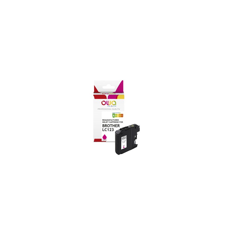 Armor Cartuccia Magenta per Brother LC123 -10,5ml