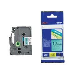 NASTRO BROTHER TZ731 12MMx8MT NERO/VERDE