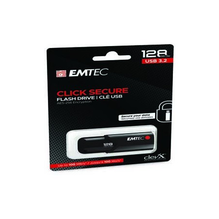 Emtec Memoria B120 Clicksecure 128GB