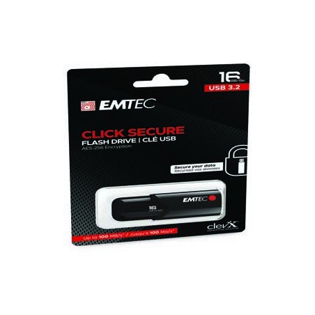 Emtec Memoria B120 Clicksecure 16GB