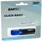 Emtec Memoria USB B110 USB3.2 Clickeasy 32GB blu