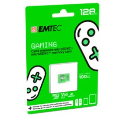 Emtec mSD 128GB UHS-I U3 V30 A1 Gaming Verde