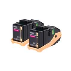 TONER CARTRIDGE ACUBRITE MAGENTA (S050603), IN CONFEZIONE DOPPIA