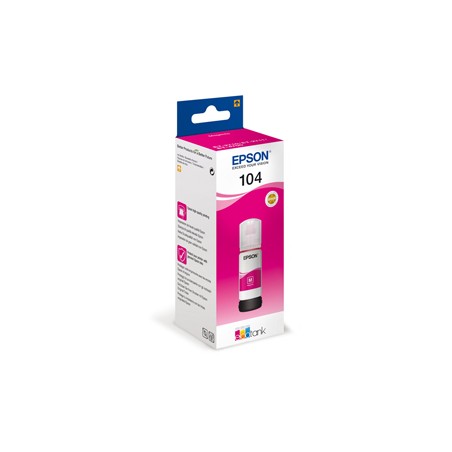 CARTUCCIA INCHIOSTRO 104, FLACONE MAGENTA DA 65ML