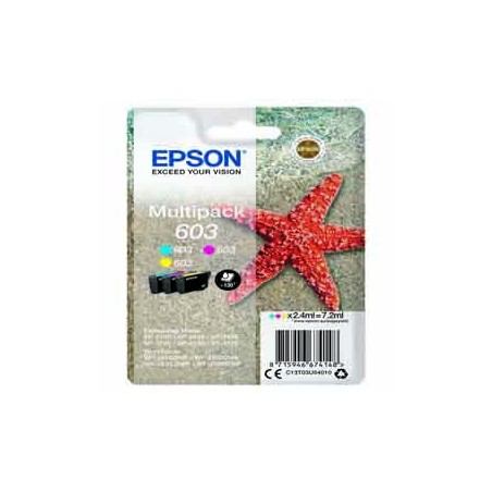 Cartucce di inchiostro Epson Multipack C/M/Y serie 603 Stella Marina