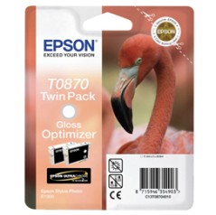 TWINPACK T087 CONTENENTE N.2 CARTUCCE GLOSS OPTIMIZER PERLA FINITURA LUCIDA RS