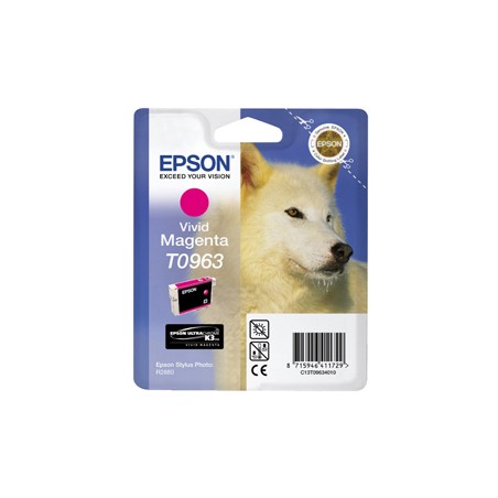 CARTUCCIA INCHIOSTRO A PIGMENTI VIVID-MAGENTA EPSON ULTRACHROME K3 BLISTER RS