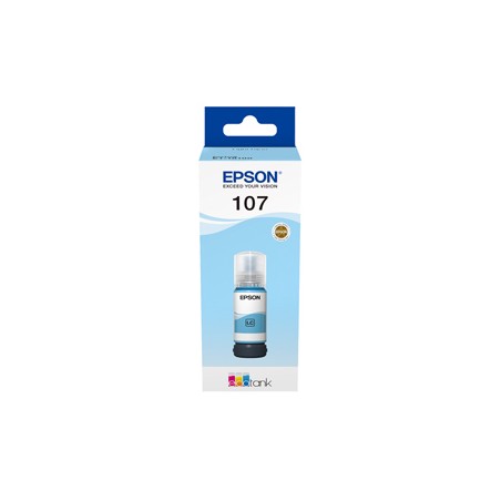 Epson Cartuccia EcoTank 107 Ciano Chiaro