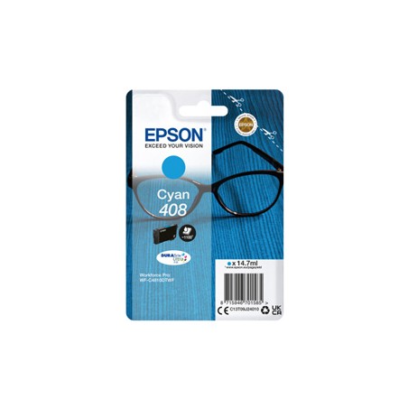 Epson Cartuccia DURABrite Ultra, 408 Ciano