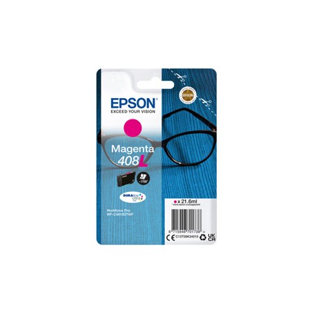 Epson Cartuccia DURABrite Ultra, 408L Magenta