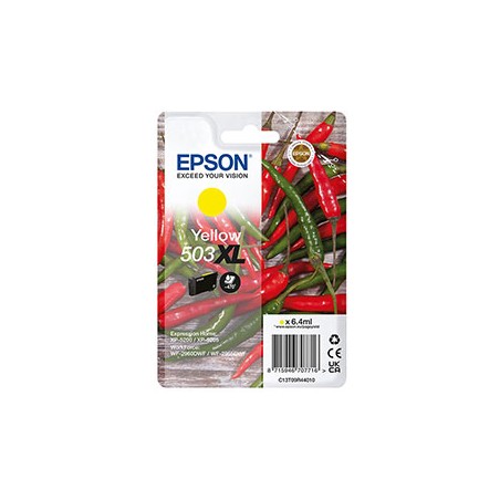 Epson Cartuccia Peperoncino 503XL Giallo 6,4 ml