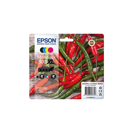 Epson Multipack 503XL Peperoncino BK/C/M/Y