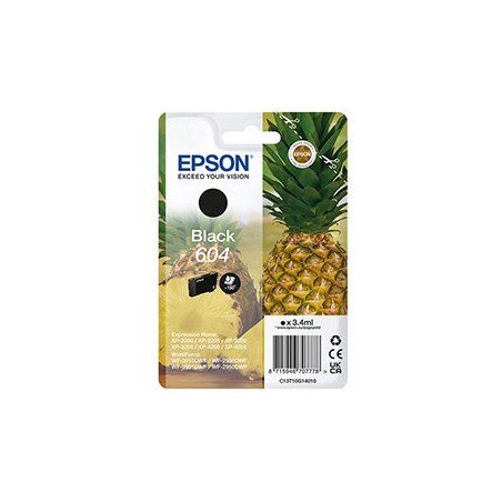 Epson Cartuccia 604 Ananas Nero 3,4 ml