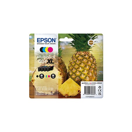 Eposn Multipack 604XL Ananas BK/C/M/Y