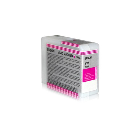 TANICA INCHIOSTRO A PIGMENTI EPSON ULTRACHROME K3 VIVID-MAGENTA (80ML).