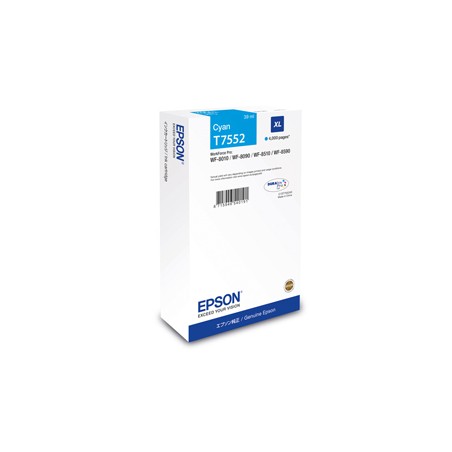 TANICA INCHIOSTRO A PIGMENTI CIANO EPSON DURABRITE ULTRA,XL WF-8xxx