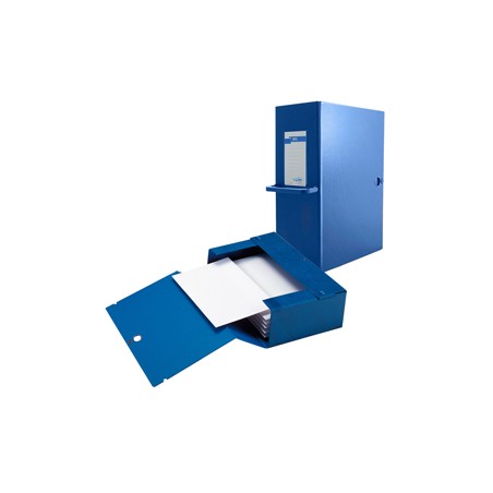 Scatola archivio Big 120 250x350mm blu c/maniglia Sei Rota