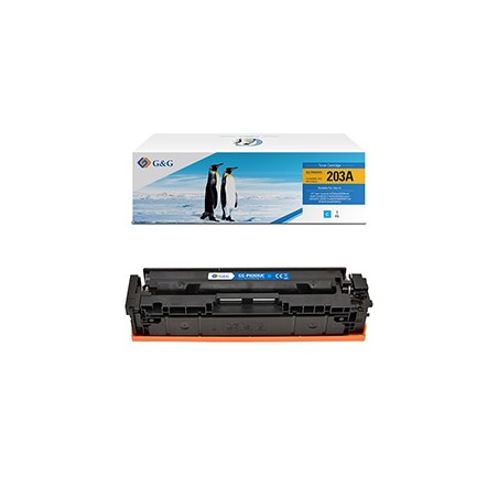 Toner Compatibile GG Ciano PER HP Color LaserJet M254dw/M254nw/M281FDN/M281FDW