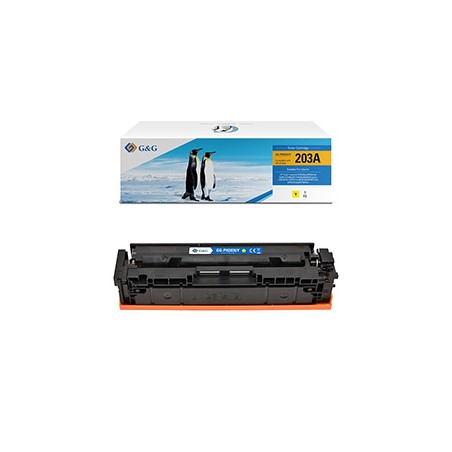 Toner Compatibile GG Giallo PER HP Color LaserJet M254dw/M254nw/M281FDN/M281FDW