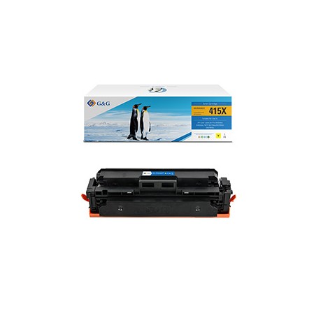 Toner Compatibile GG Giallo PER HP Color LaserJet Enterprise Flow M681z/ M681dh