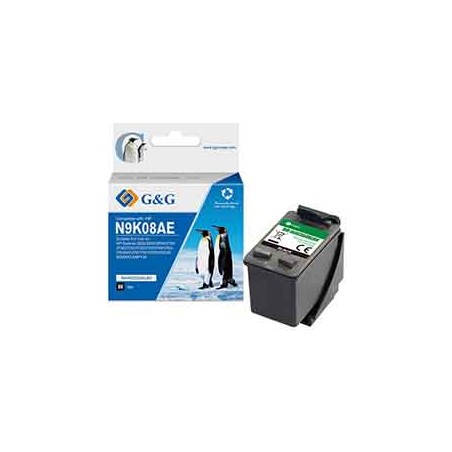 Cartuccia ink rigenerata Nero GG per HP DeskJet 2622/2633/2634/3720/3730/3733