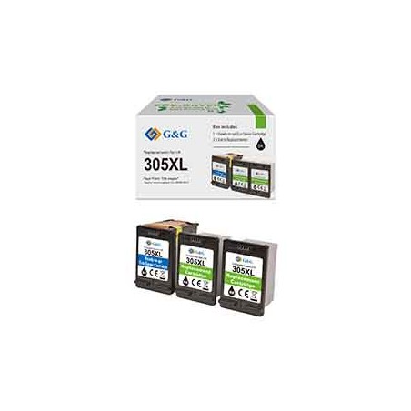 Cartuccia ink rigenerata Nero GG per HP DeskJet 2710/2120/2721/2722/2723/272