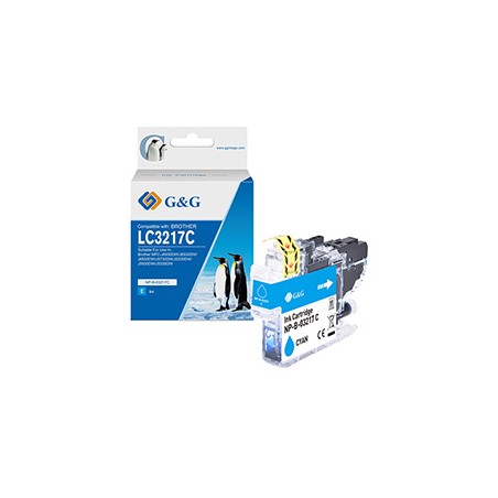 Cartuccia ink compatibile GG Ciano per Brother MFC-J6930DW/J6530DW/J6935DW/J573